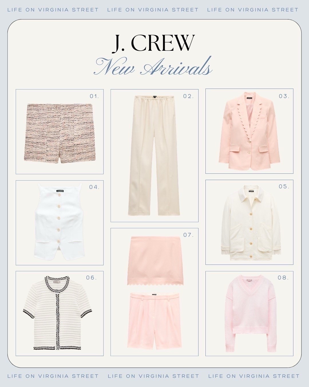 JCrew new arrivals 🙌🏻🙌🏻

#LTKSeasonal #LTKdayinmylife #LTKspring

#LTKootd #LTKdayinmylife #LTKSeasonal

#LTKSeasonal #LTKootd #LTKHome