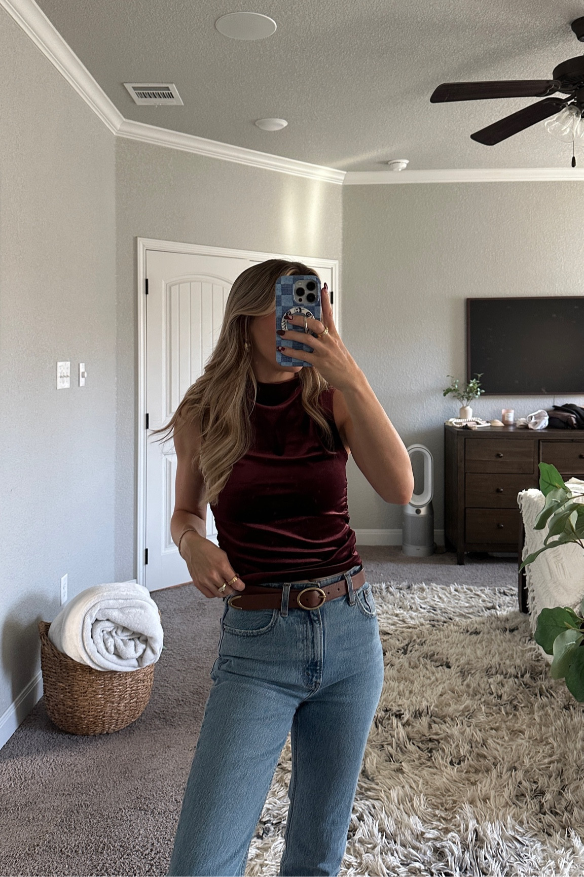 wearing my usual size small in this velvet top! also has a matching skirt that looks so cute! under $20! lovely for a fall look without being too hot!

#LTKStyleTip #LTKFindsUnder100 #LTKFindsUnder50