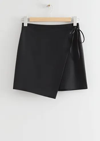 Mini Satin Wrap Skirt | & Other Stories US