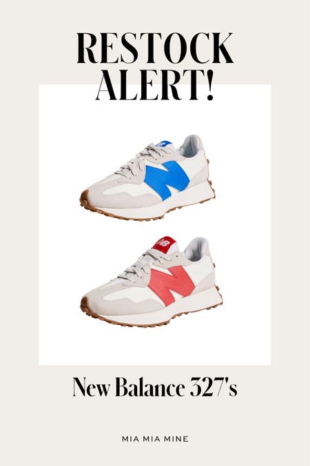 New balance 327 sneakers back in stock 

#LTKShoeCrush #LTKFindsUnder100 #LTKFitness