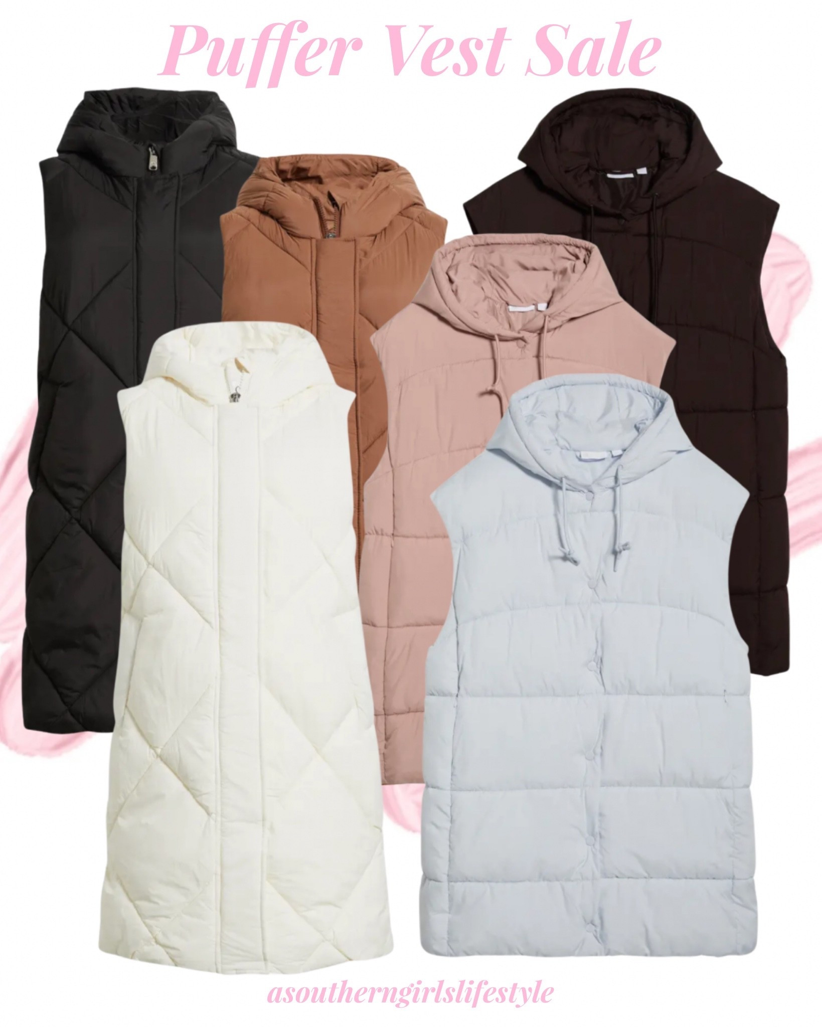 On Sale - Christmas Gift Idea! Long Puffer Vest with & without a hood

Black, Maple, Ivory, Brown, Cream, Pink & Blue

Gift for Her. Winter Outfit. Winter Gear

#LTKSeasonal #LTKGiftGuide #LTKSaleAlert