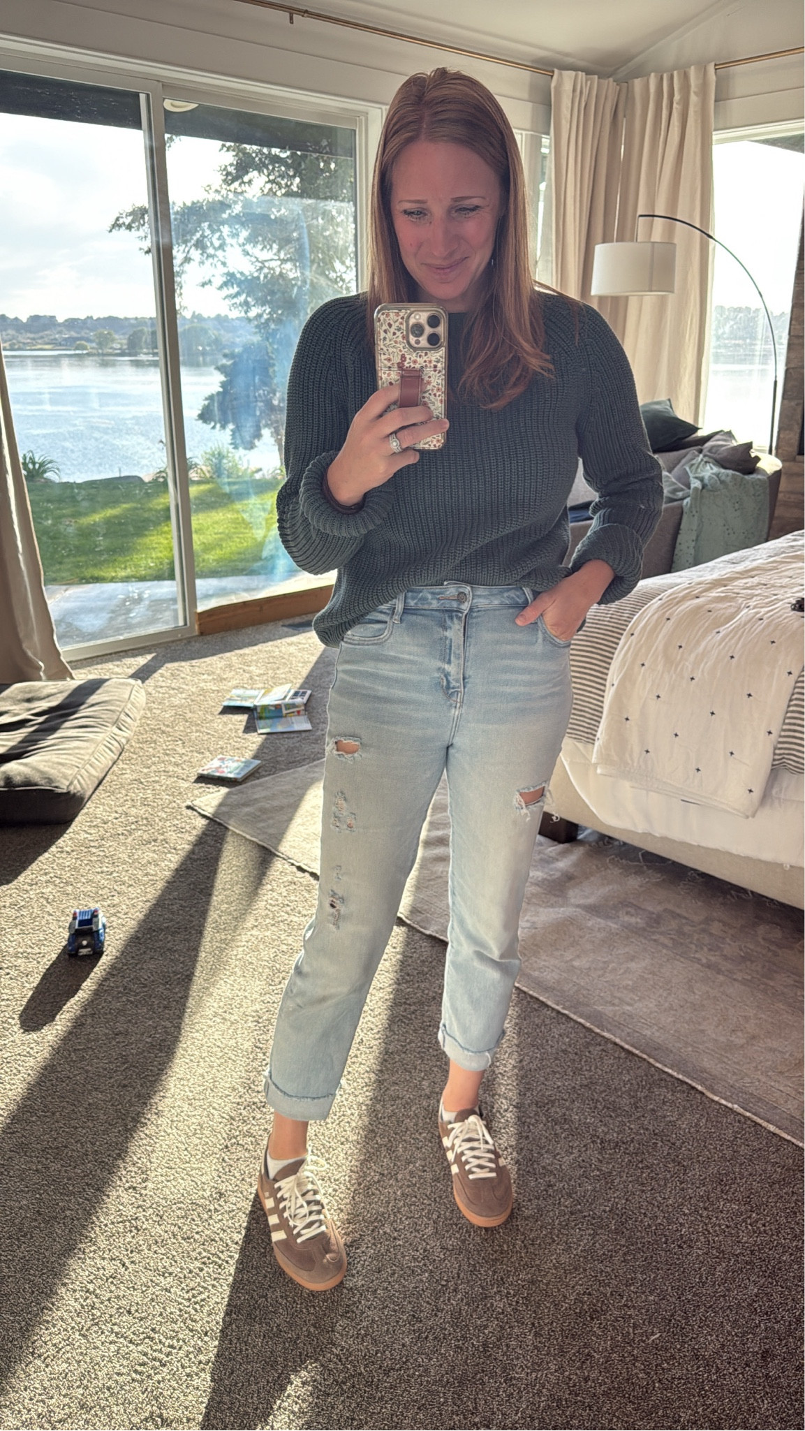 LOVING this quince sweater. A staple! And these new adidas shoes are so comfy and I love that they are darker so won’t get dirty as fast! 

#LTKFindsUnder50 #LTKFindsUnder100 #LTKSeasonal