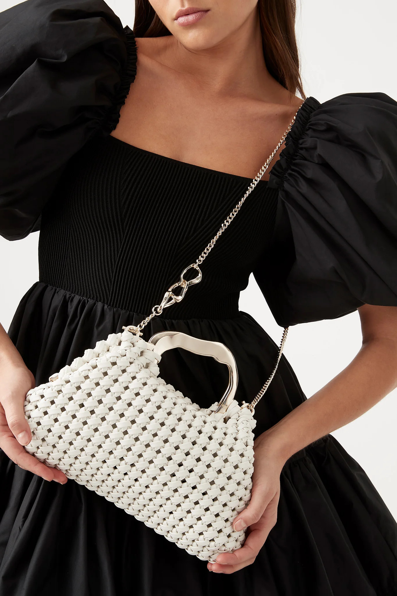 New Weave Frame Bag | aje. (Australia and New Zealand)