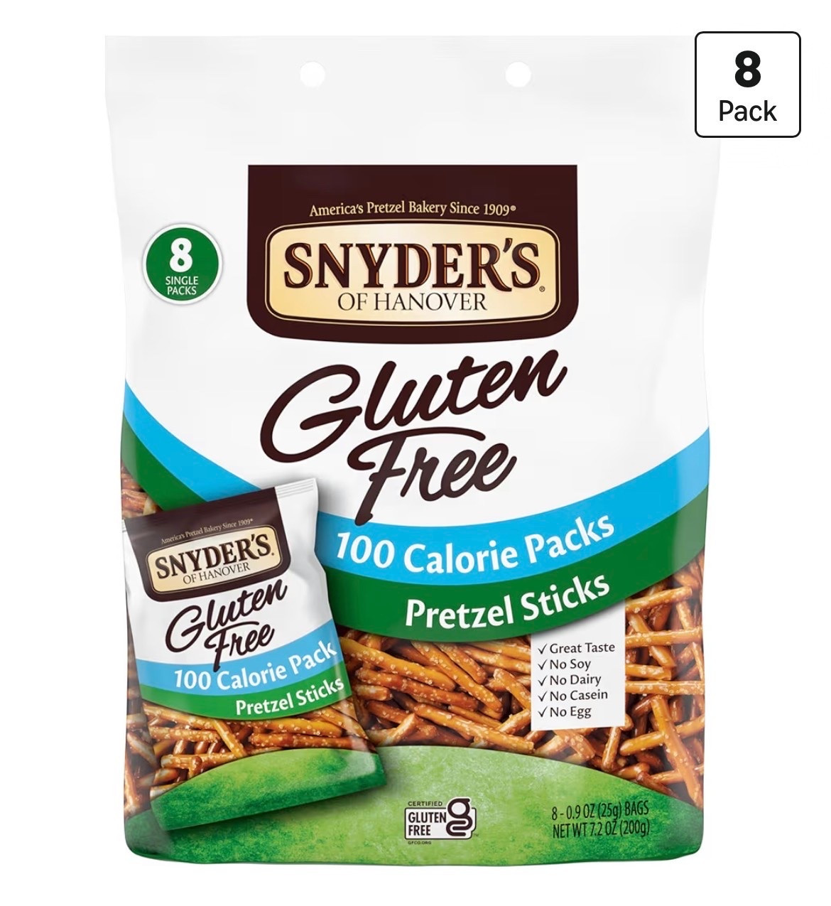 8 packs of the Snyder’s Gluten Free Pretzels that I rave about whenever they’re on sale are down to only $4.71 at Amazon today!! 🥨 These are THE best pretzels 🙌🏻 Always a huge fan favorite of anyone who has them, whether you eat gluten free or not - they have the best flavor and crunch.

#LTKSaleAlert #LTKHome #LTKfoodie