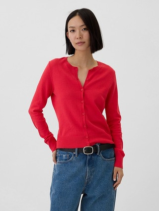 Crewneck Cardigan | Gap Factory