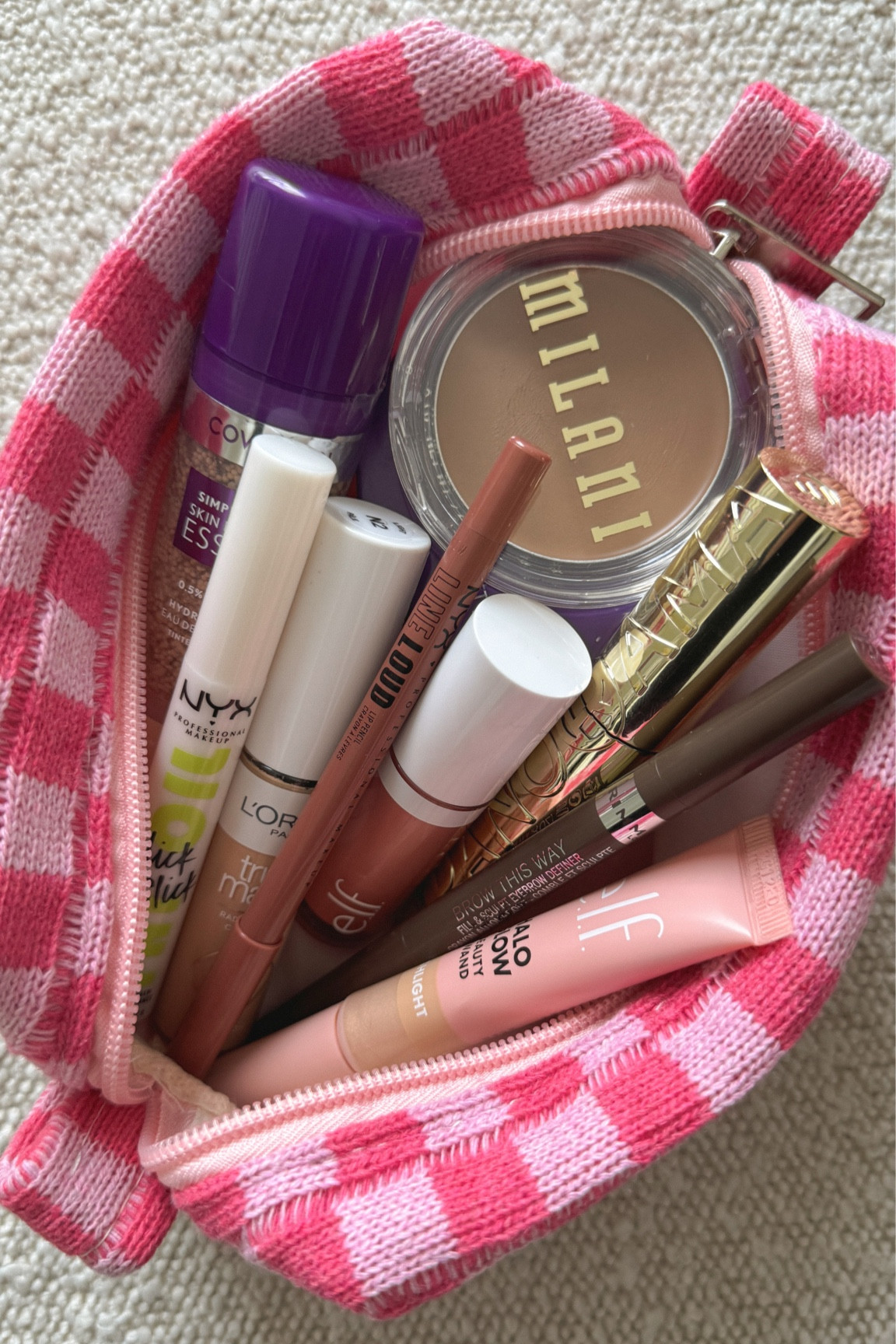 Products I used to create the pearl skin makeup look ✨🫧🦪