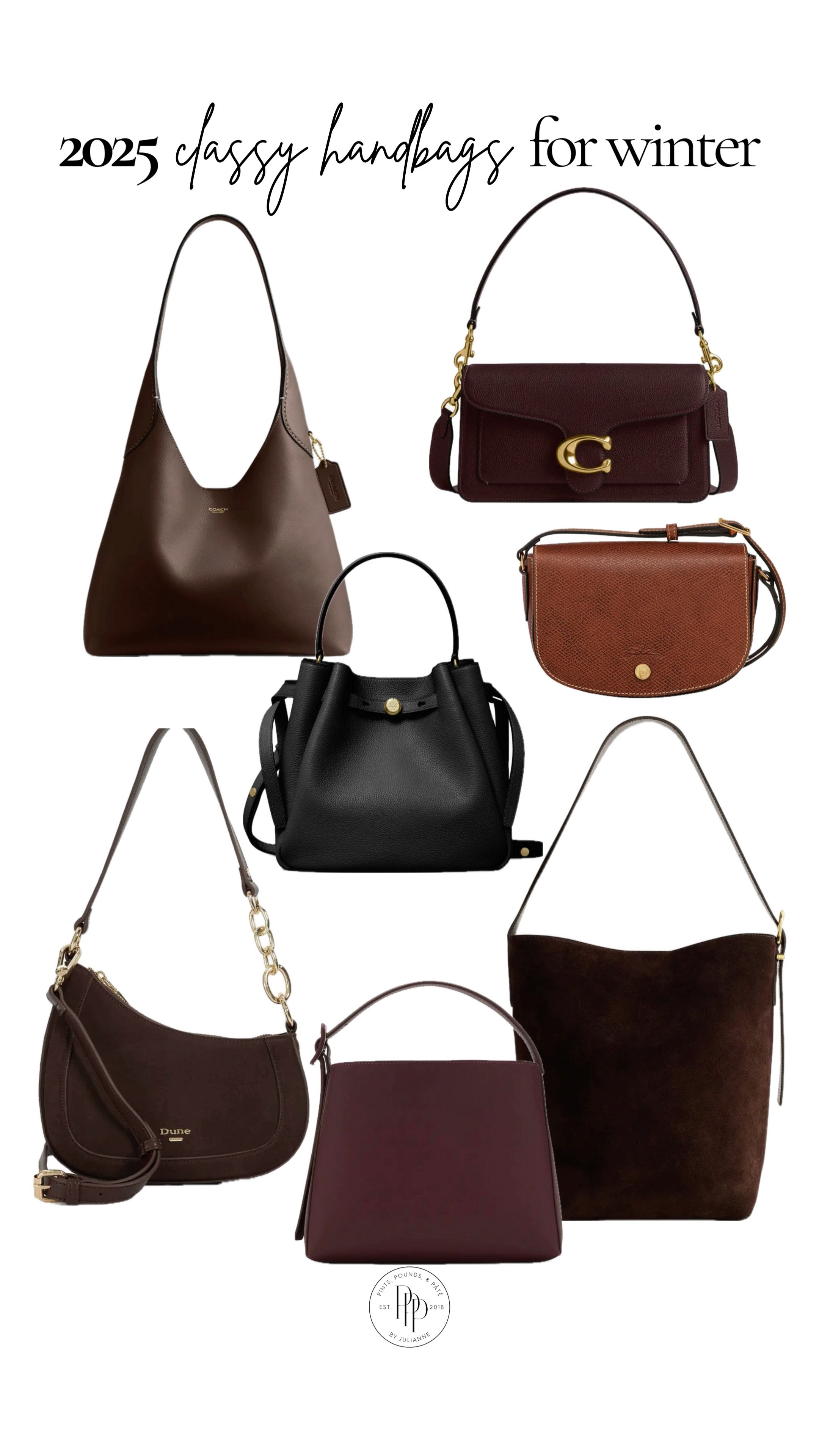 2026 classy purses for winter!🤍

Handbags, purse, travel, coach, Nordstrom, tuckernuck

#LTKSeasonal #LTKItBag #LTKStyleTip