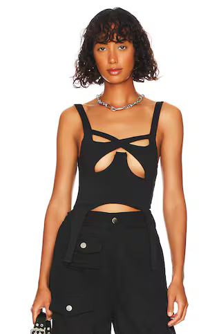 superdown Sloan Top in Black from Revolve.com | Revolve Clothing (Global)
