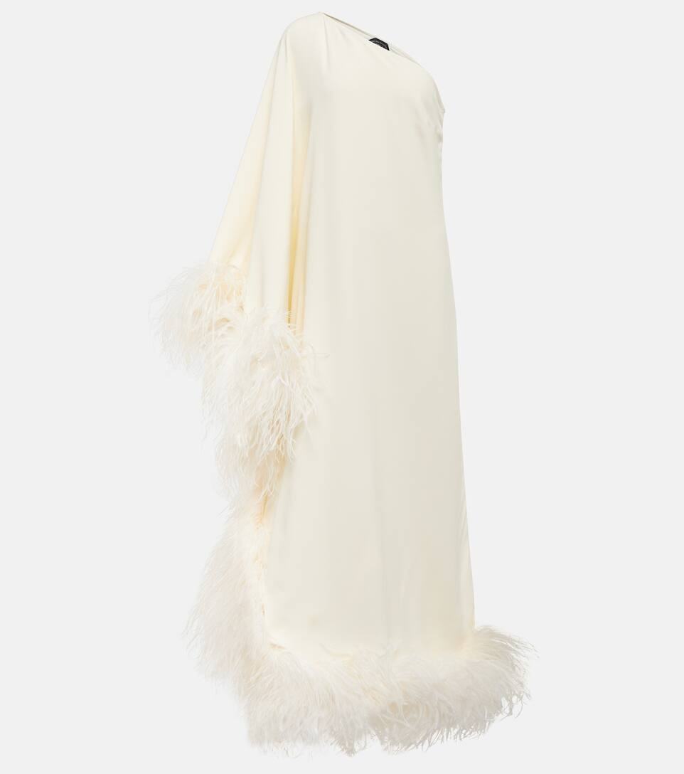 Ubud feather-trimmed gown | Mytheresa (US/CA)