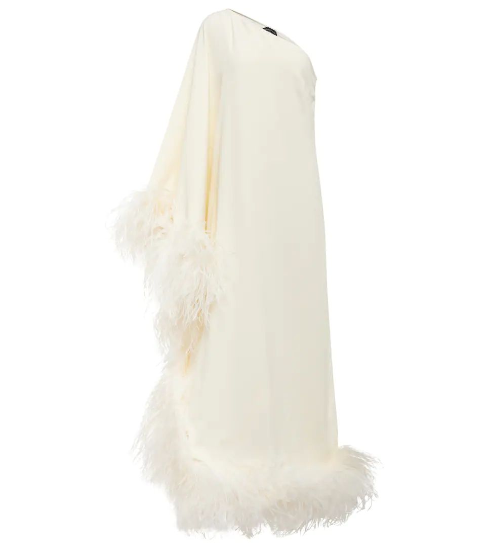 Ubud feather-trimmed gown | Mytheresa (US/CA)