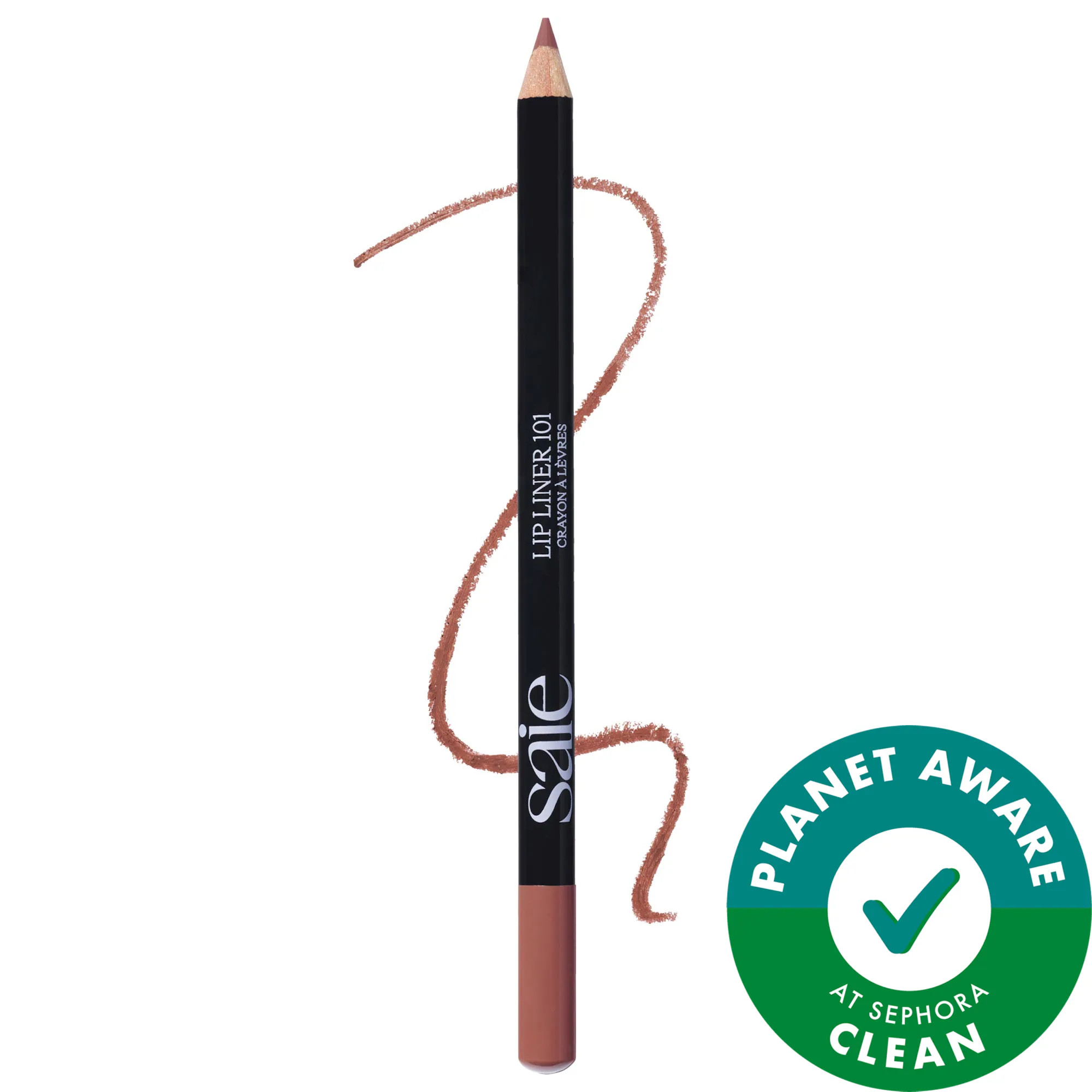 Saie Lip Liner 101: Creamy & Nourishing Lip Pencil Fox .05 oz/1.41 g | Sephora (US)