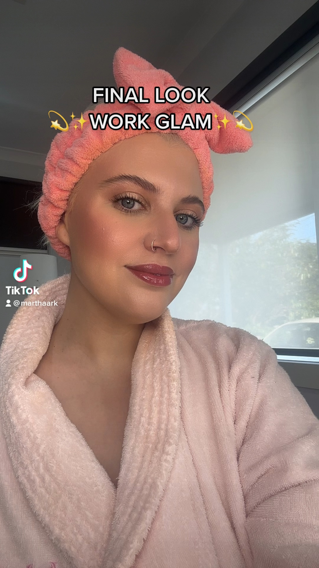 Work glam 😍✨💫 #grwmmakeuplook #makepforwork #workglam #worklook #softglam #charlottetilbury #rarebeauty #glow #glam 

#LTKbeauty #LTKstyletip #LTKaustralia