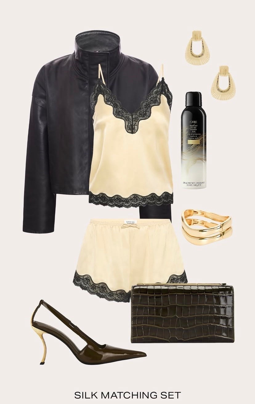Silk outfit inspo 💛

#outfit #set #jacket #jewelry #heels dupe bracelet earrings clutch

#LTKootd #LTKgrwm #LTKOver40