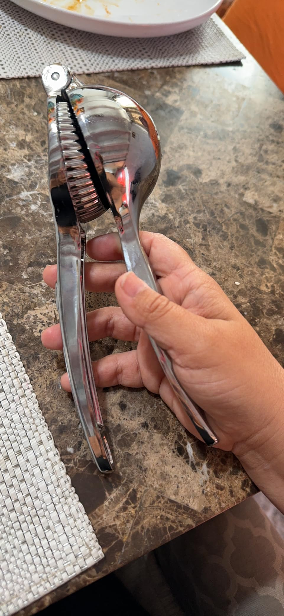 TEZZ Premium Lemon Squeezer, Large Heavy Duty Handhelp Juicer for Lemon, Metal Hand Press Citrus ... | Amazon (US)