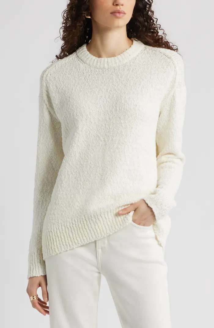 Texture Crewneck Sweater | Nordstrom