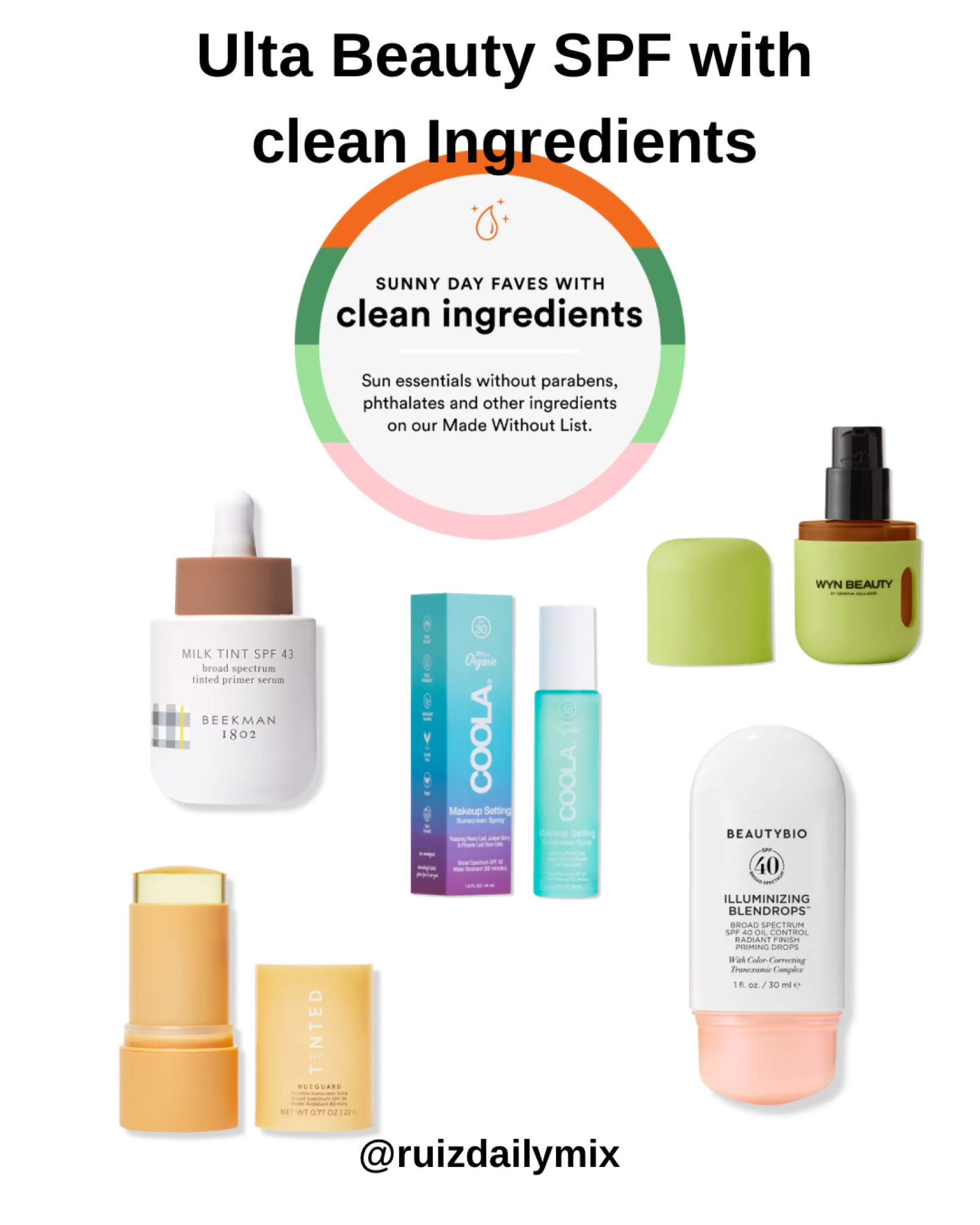 Clean skincare products at ULTA now. 
#spfskincare

#LTKFamily #LTKSummerSales #LTKBeauty