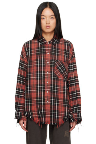 Red Boxy Shirt | SSENSE