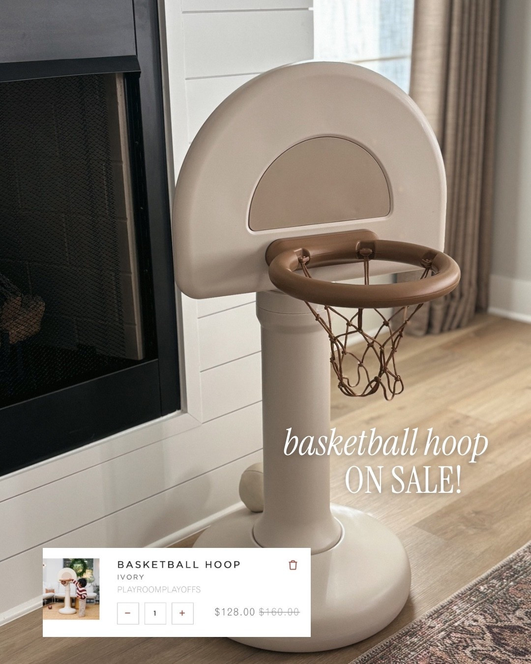 The viral toddler basketball hoop is back (and on sale) 🏀🤍

One of our favorite toys for indoor active play. It keeps toddlers moving, practicing coordination, and burning off energy—plus it’s easy to move around the house or playroom.

Toddler basketball hoop, kids basketball hoop, indoor toddler toys, active play toys for toddlers, playroom toys, toddler sports toys, kids playroom ideas, indoor play equipment, toddler activity toys, viral toddler toy

#LTKBaby #LTKmomlife #LTKKids