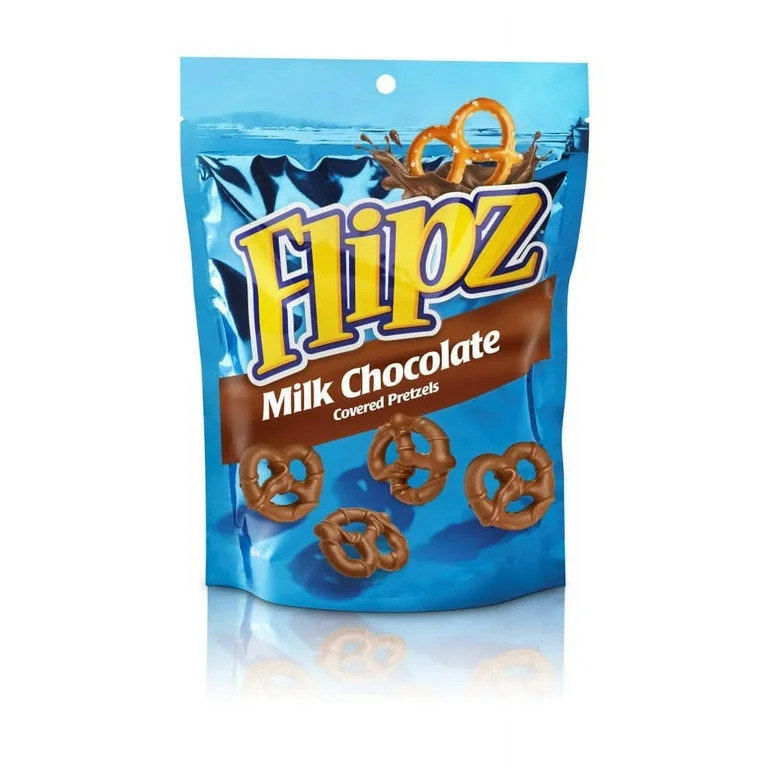 Flipz Milk Chocolate Covered Pretzels, PACK OF 1 | Walmart (US)