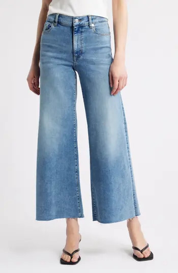 FRAME Le Palazzo Crop Wide Leg Jeans | Nordstrom | Nordstrom
