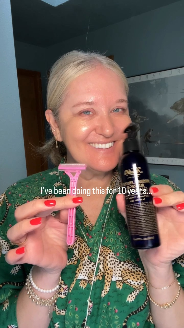 Do your shave your face?? 

#LTKBeauty #LTKOver40 #LTKStyleTip