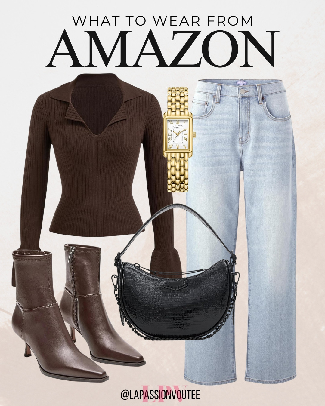 This Amazon outfit idea is all about simple, wearable style ✨🛍️ Clean lines and comfortable pieces make it perfect for everyday life. A great option if you love outfits that feel relaxed but still look put-together for busy days, casual plans, or on-the-go moments. 💫 

 #LTKootd #LTKFindsUnder100 #LTKWorkwear
