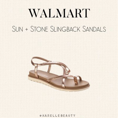 Walmart Sun + Stone Womens Juune Faux Leather Toe-Post Slingback Sandals

#LTKShoeCrush #LTKFindsUnder50 #LTKSeasonal