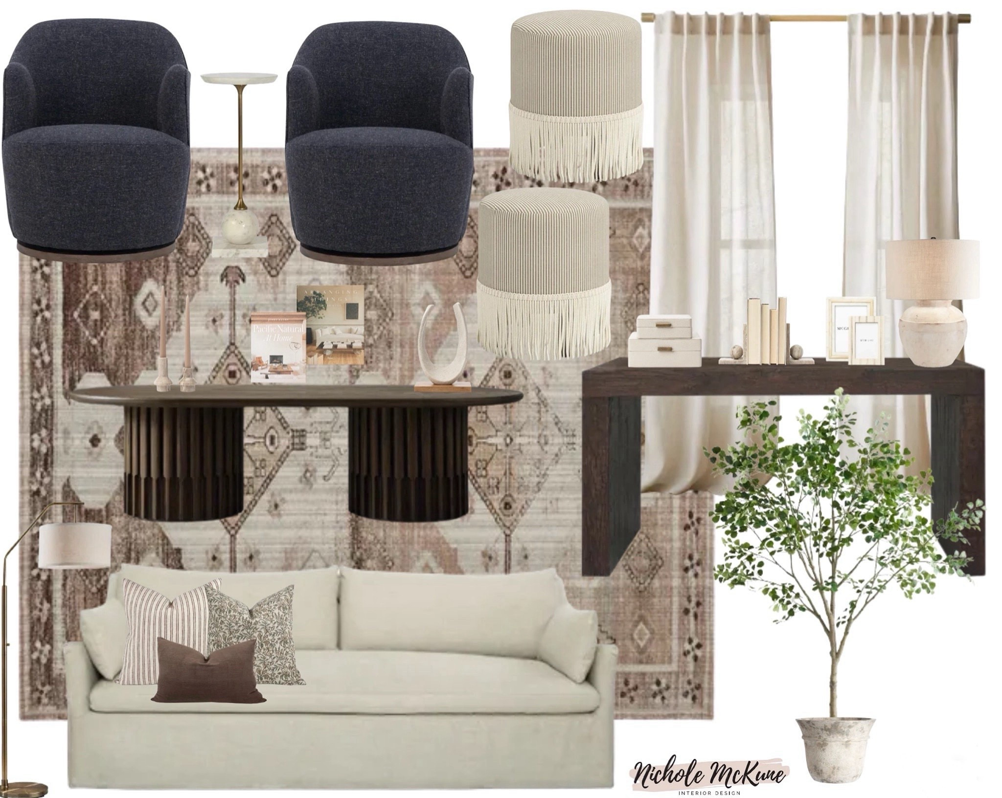 A cozy, elevated living room with timeless appeal 🤍
Soft neutrals, sculptural seating, warm wood tones, layered textures, and subtle contrast come together for a space that feels inviting and refined. This is the perfect balance of organic modern and livable comfort.
Tap to shop the sofa, accent chairs, coffee table, console, rug, lighting, decor, and greenery to recreate this full look.

#LTKHome #LTKLivingRoom #LivingRoomDesign #NeutralHomeDecor #OrganicModernHome #CozyLivingRoom #InteriorDesignMoodBoard #HomeDecorFinds #WarmNeutralHome #LTKSaleAlert