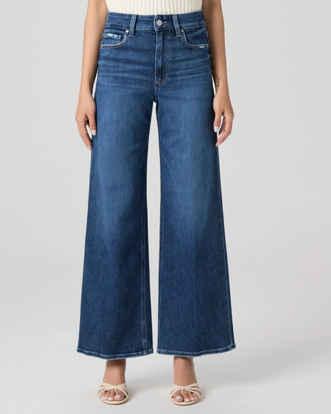 Anessa Petite 29" Wide Leg Jean | Paige