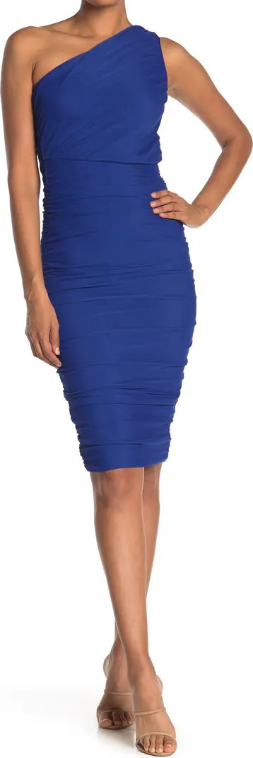One-Shoulder Body-Con Midi Dress | Nordstrom Rack