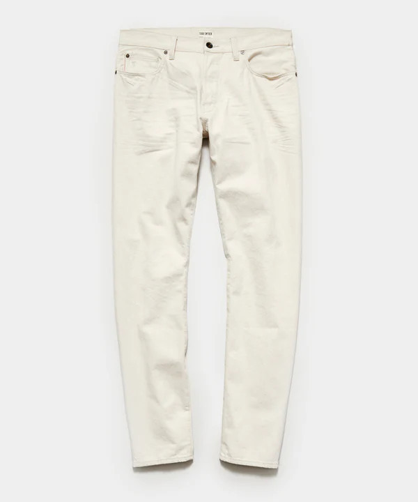 Slim Fit Lightweight Japanese Selvedge Jean in Canvas | Todd Snyder