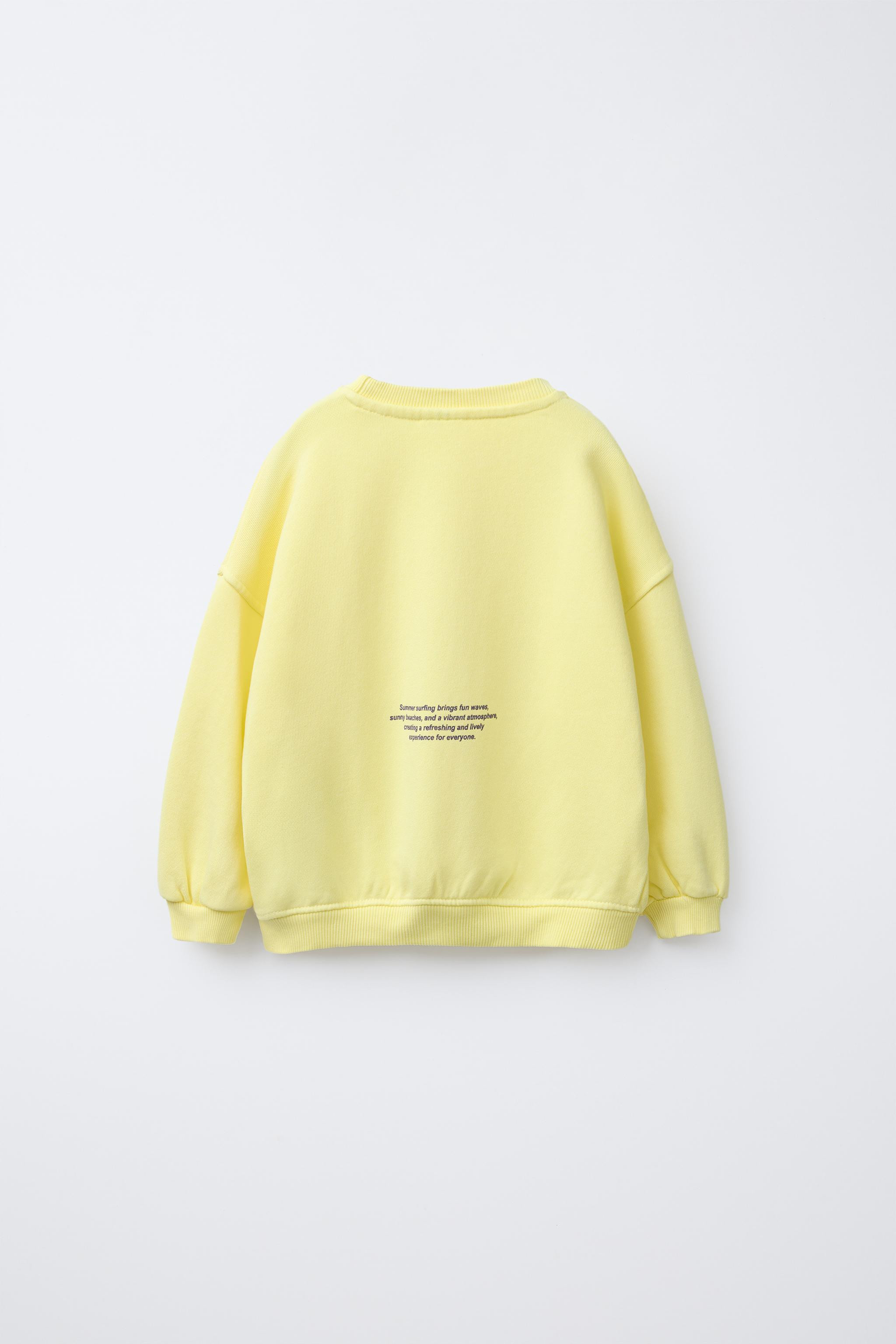 TEXT PRINT SWEATSHIRT | Zara US