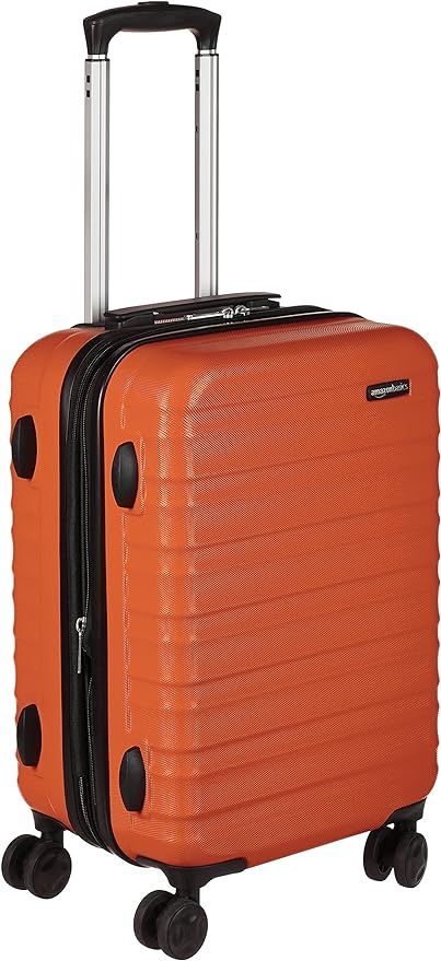 Amazon Basics 21-Inch Hardside Spinner, Orange | Amazon (US)