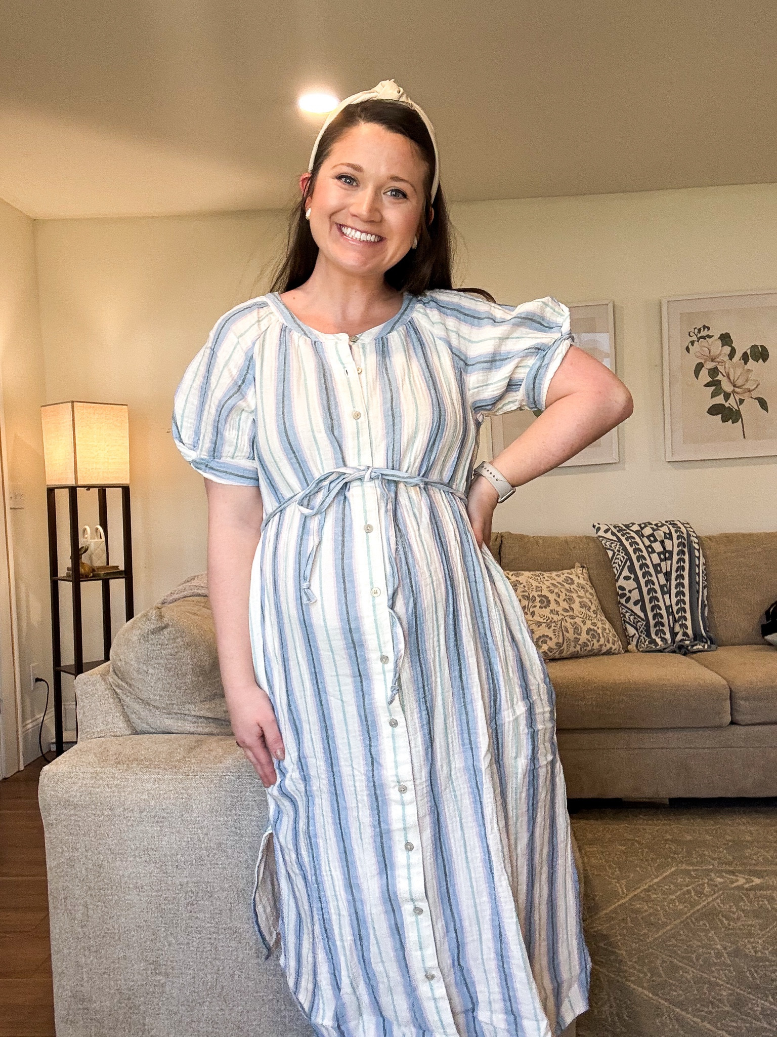 Spring dress. Easter dress. Spring outfit 