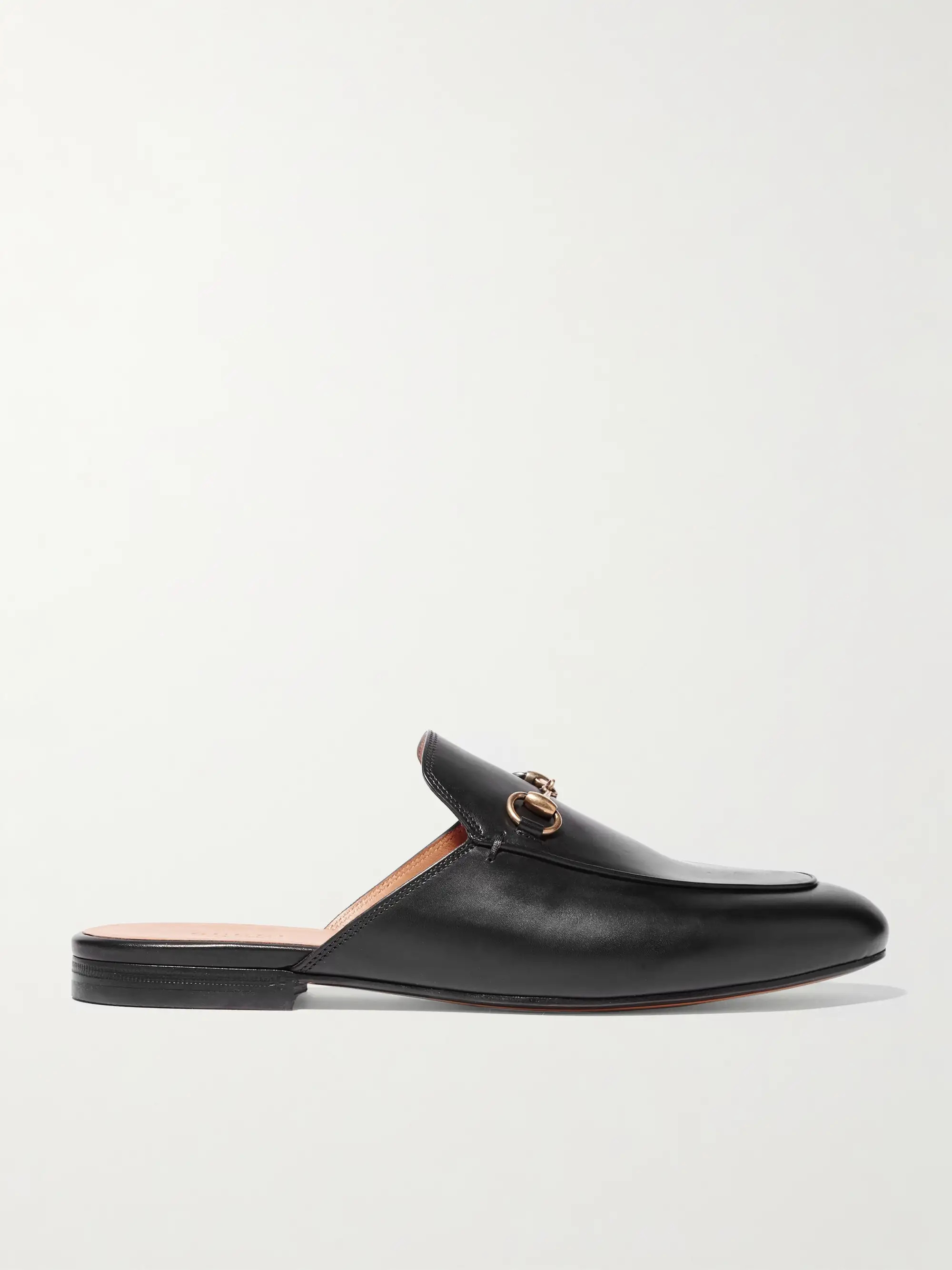 Princetown horsebit-detailed leather slippers | NET-A-PORTER APAC