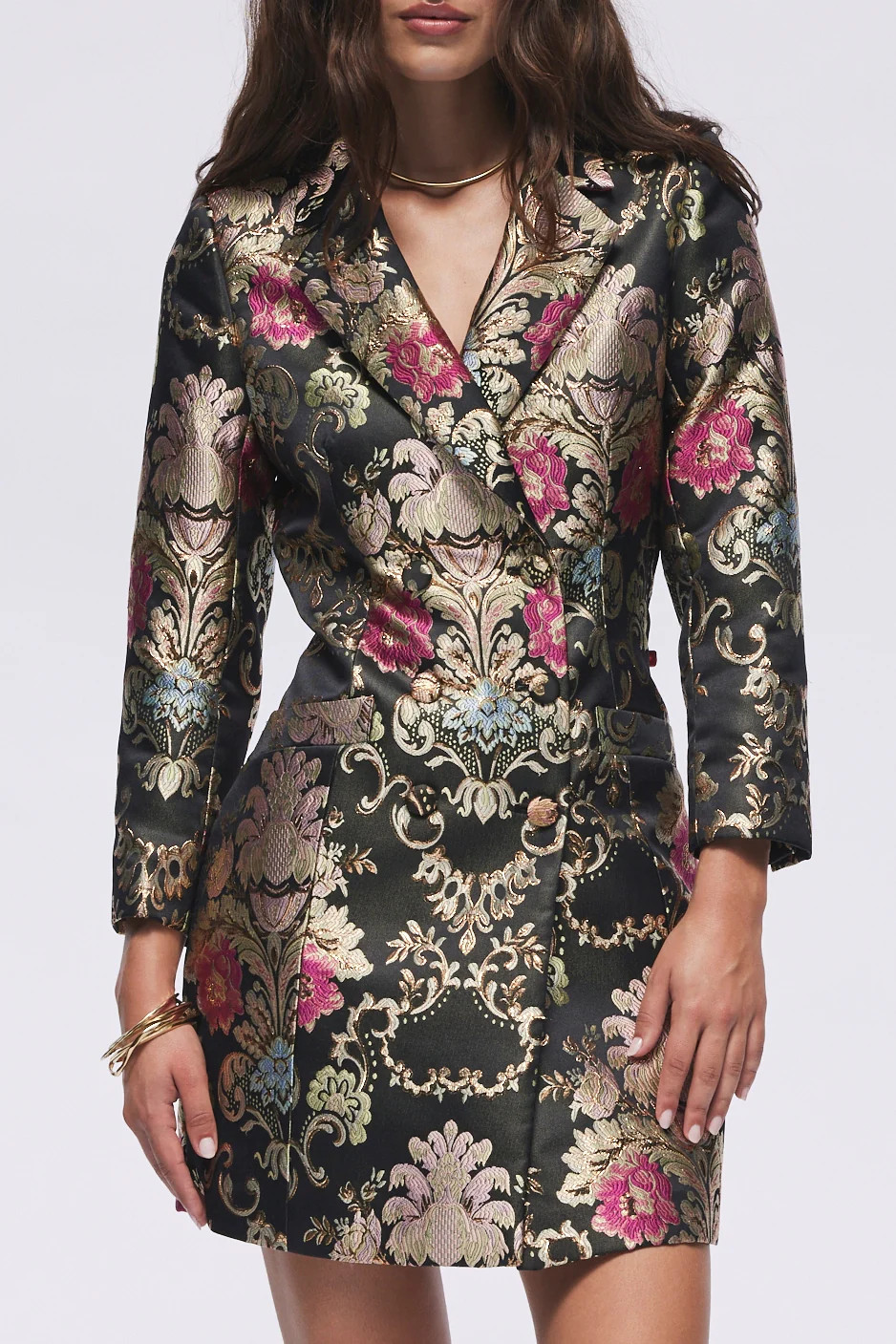 Mini Tuxedo Dress | Hermoza