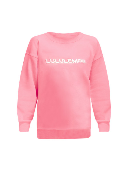 Perfectly Oversized Fleece Crew *Graphic | Women's Hoodies & Sweatshirts | lululemon | Lululemon (US)