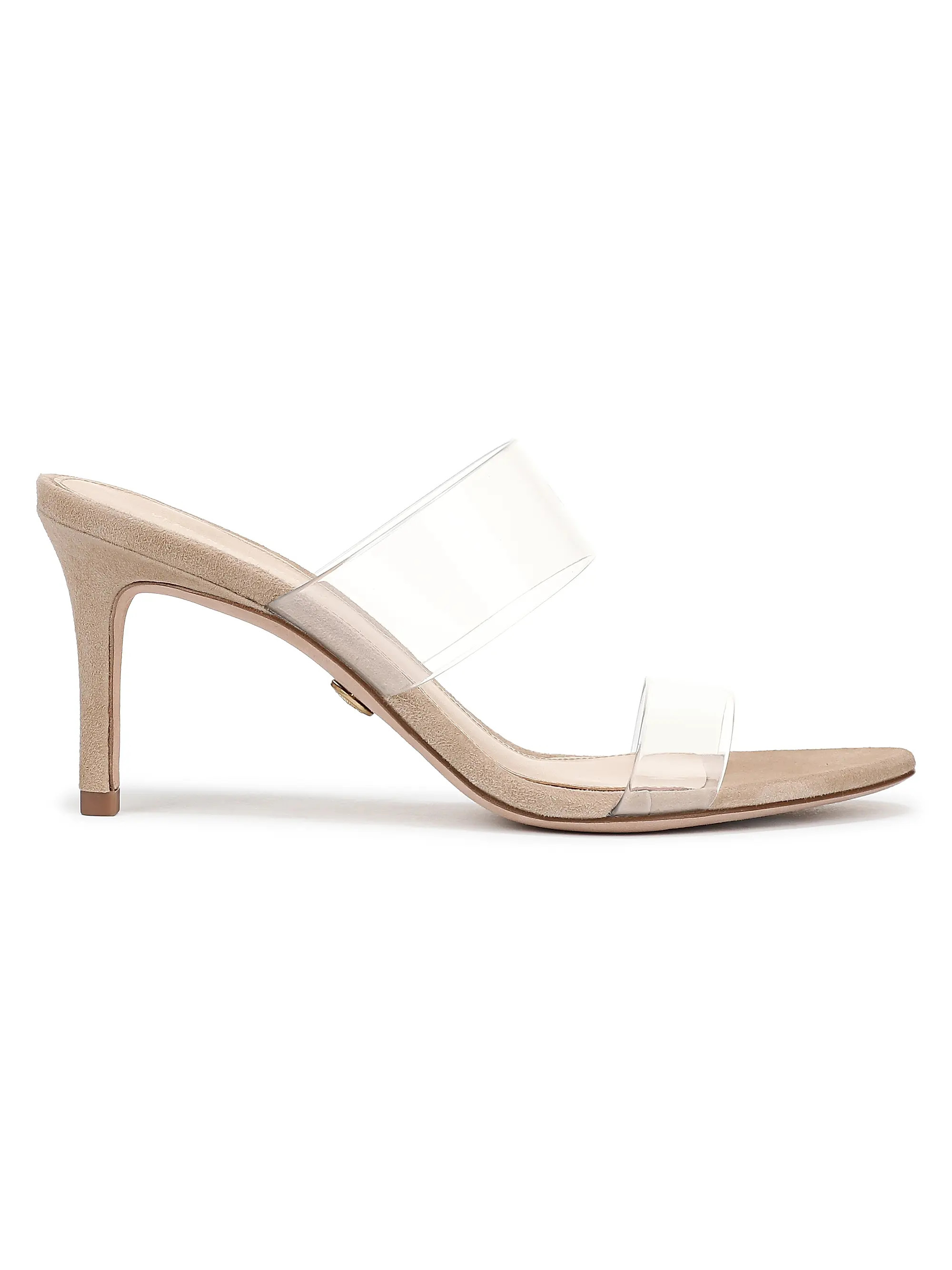 Asha 75MM Transparent Stiletto Sandals | Saks Fifth Avenue