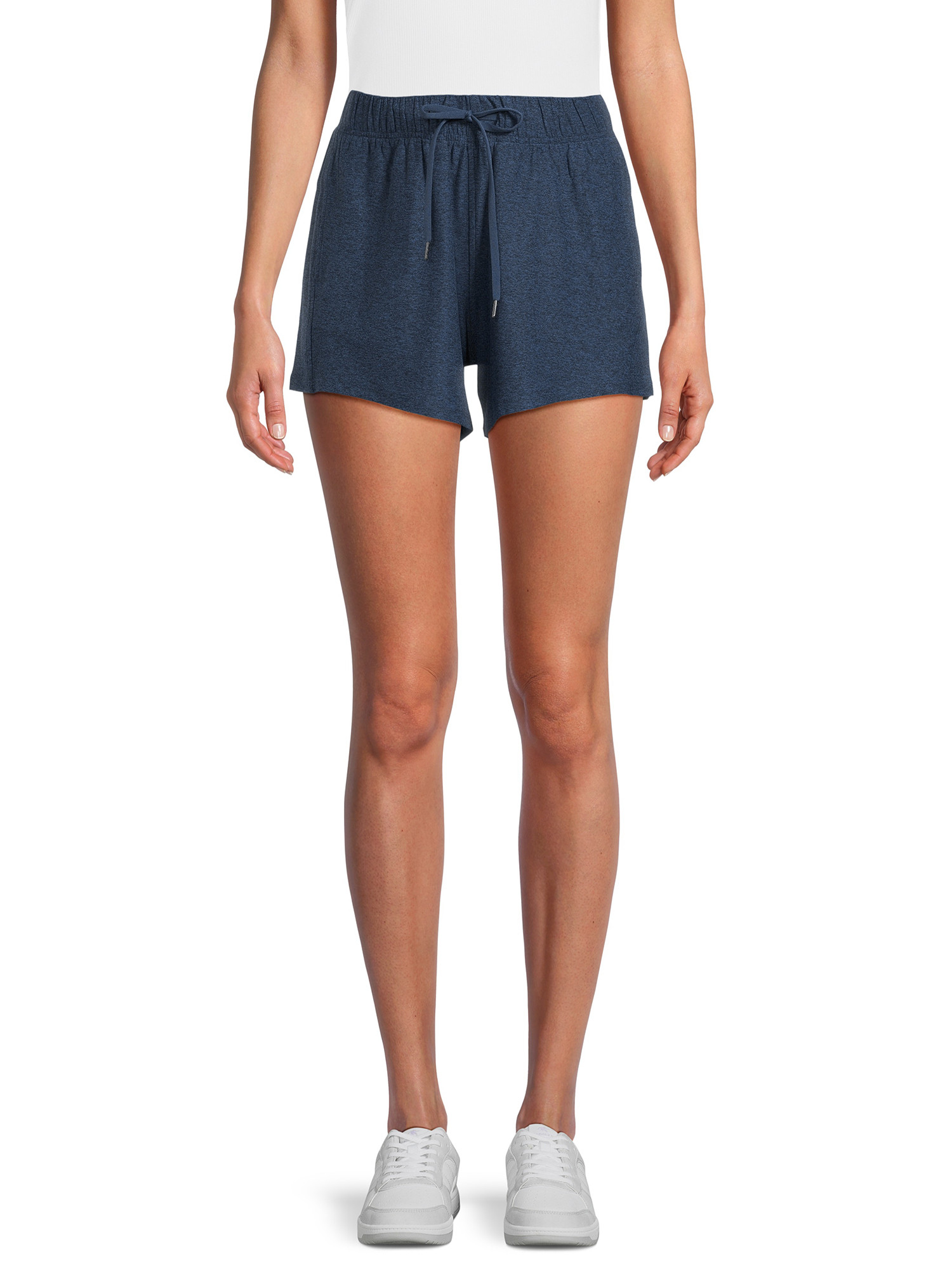 Athletic Works Women's and Women’s Plus Size ButterCore Soft Performance Gym Shorts, 5.5” Ins... | Walmart (US)