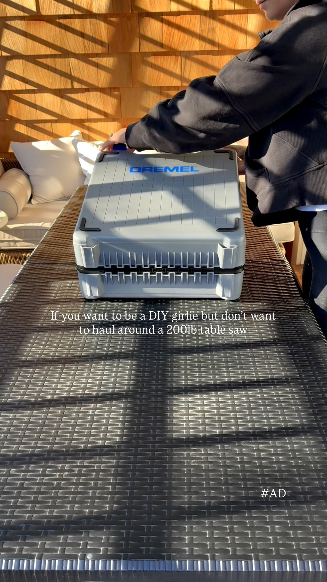 #ad | My new obsession, this portable compact Dremel saw from @loweshomeimprovement ! 

@shop.ltk #liketkit liketk.it/xx #lowespartner


#LTKHome #LTKHoliday #LTKGiftGuide