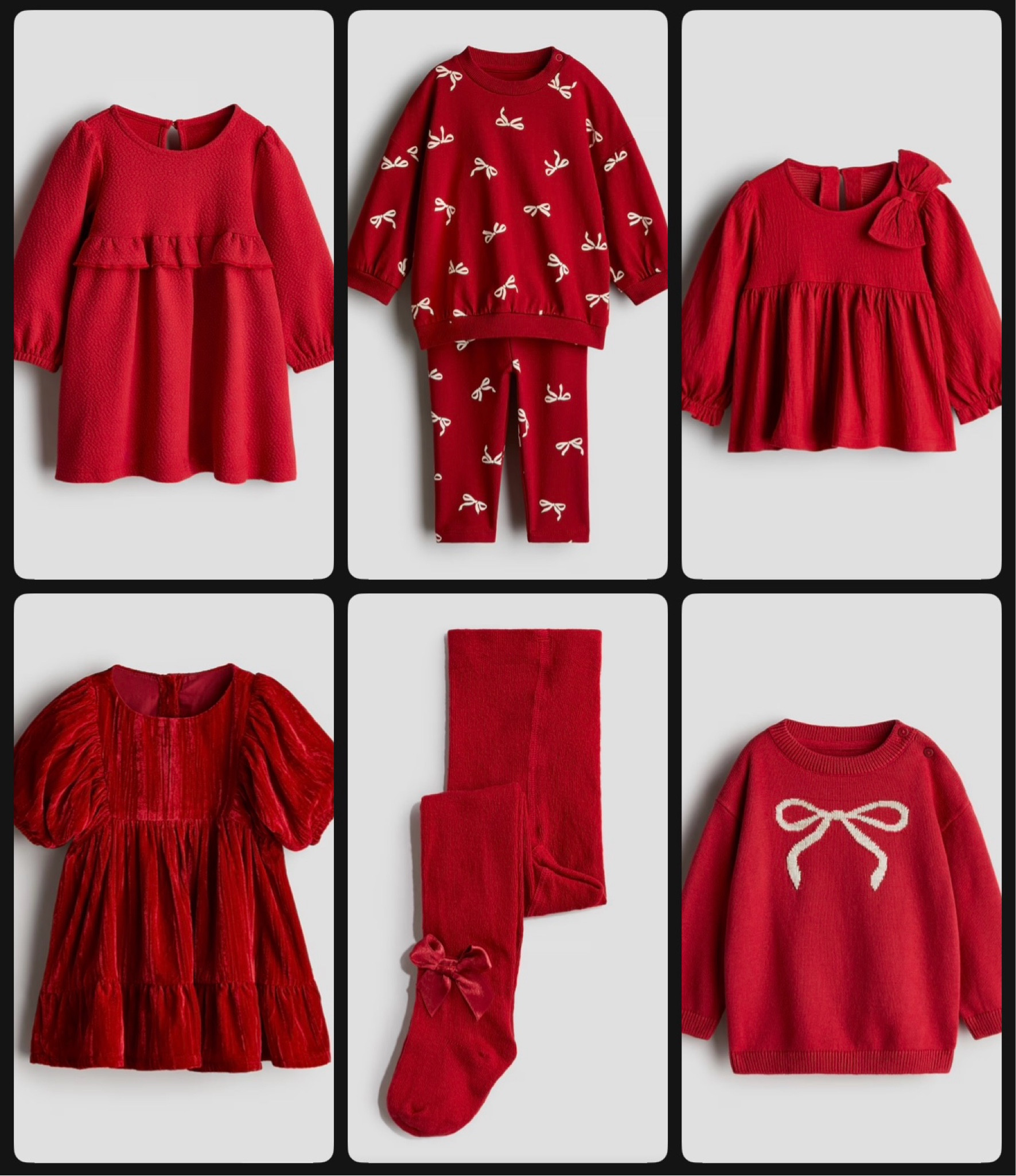 The Red Edit 🎄

#LTKbaby #LTKkids #LTKpartywear