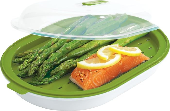 GoodCook Everyday Microwave Steamer – Vegetable & Fish Cooker, Microwave Cookware Preserves Vit... | Amazon (US)