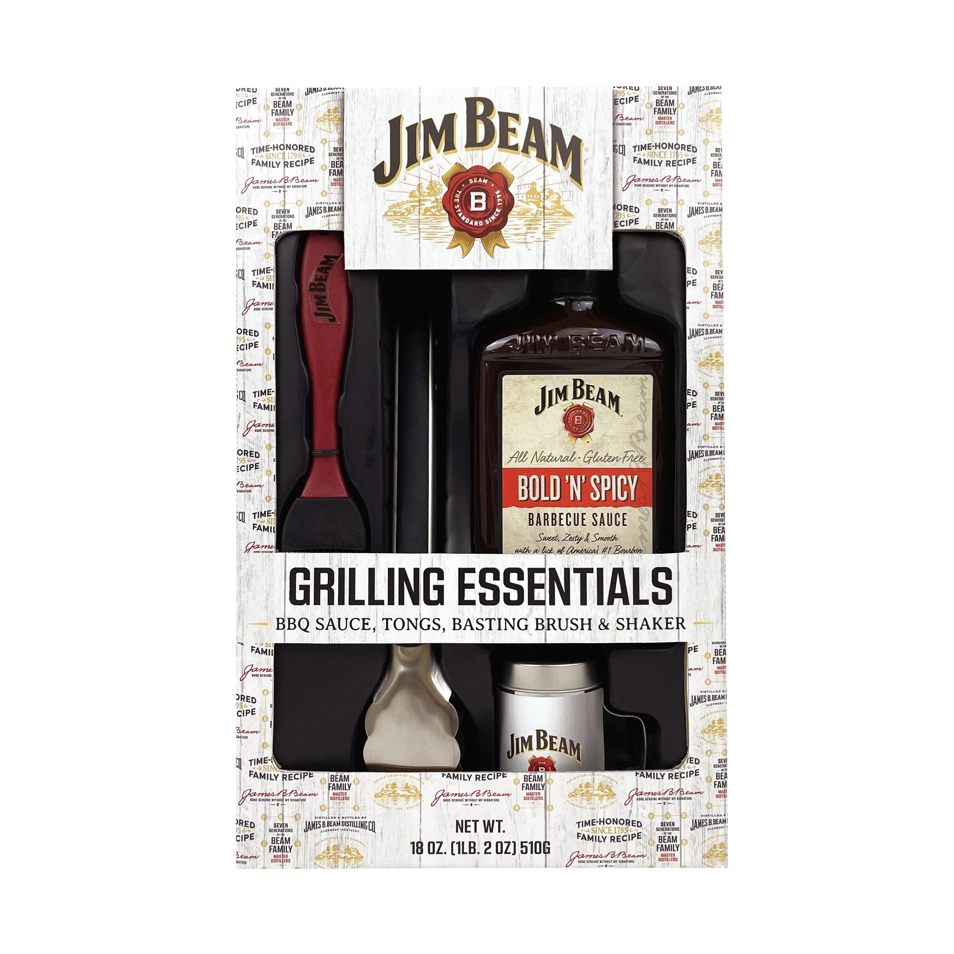 Jim Beam Deluxe BBQ Gift Includes 18oz of Original Barbeque Sauce and Tools-MSRF | Walmart (US)