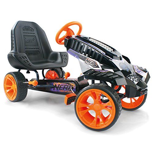 Hauck Nerf Battle Racer Pedal Go Kart, Orange/Grey/Black | Amazon (US)