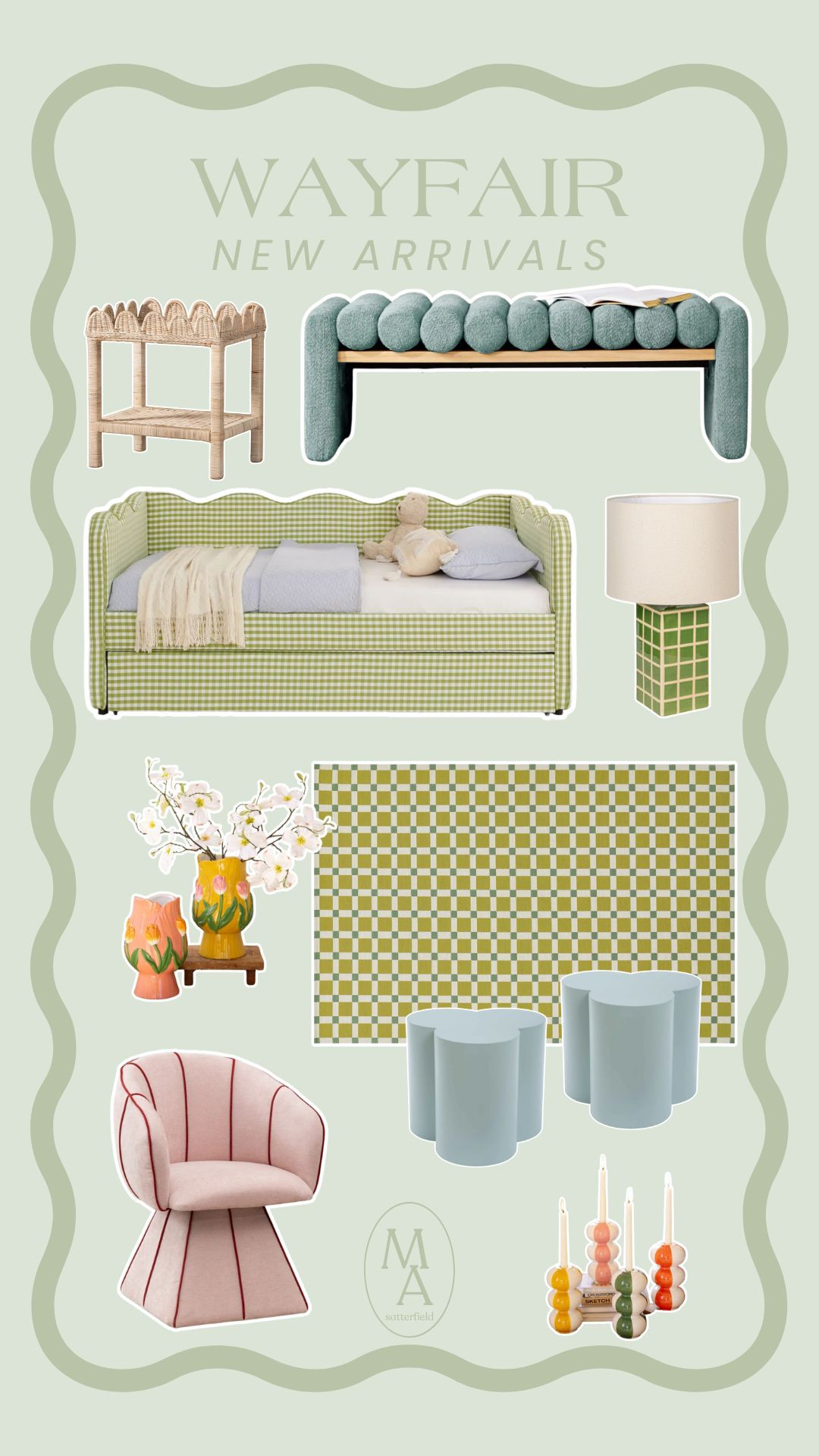 Wayfair new arrivals for spring!  

 #LTKHome