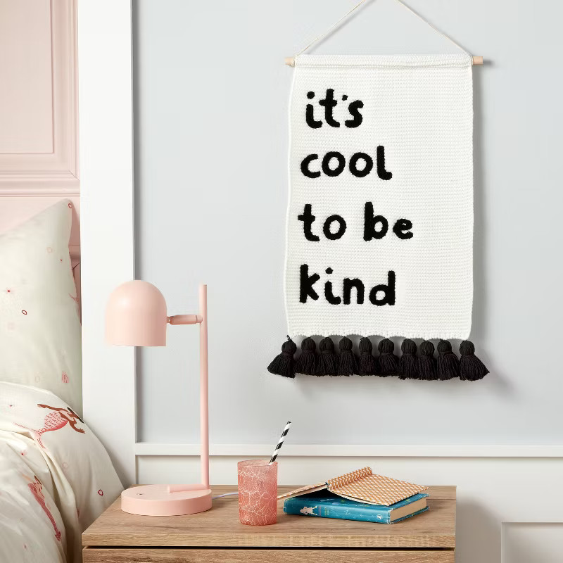 It's Cool to be Kind Hanging Knit Banner - Pillowfort™ | Target