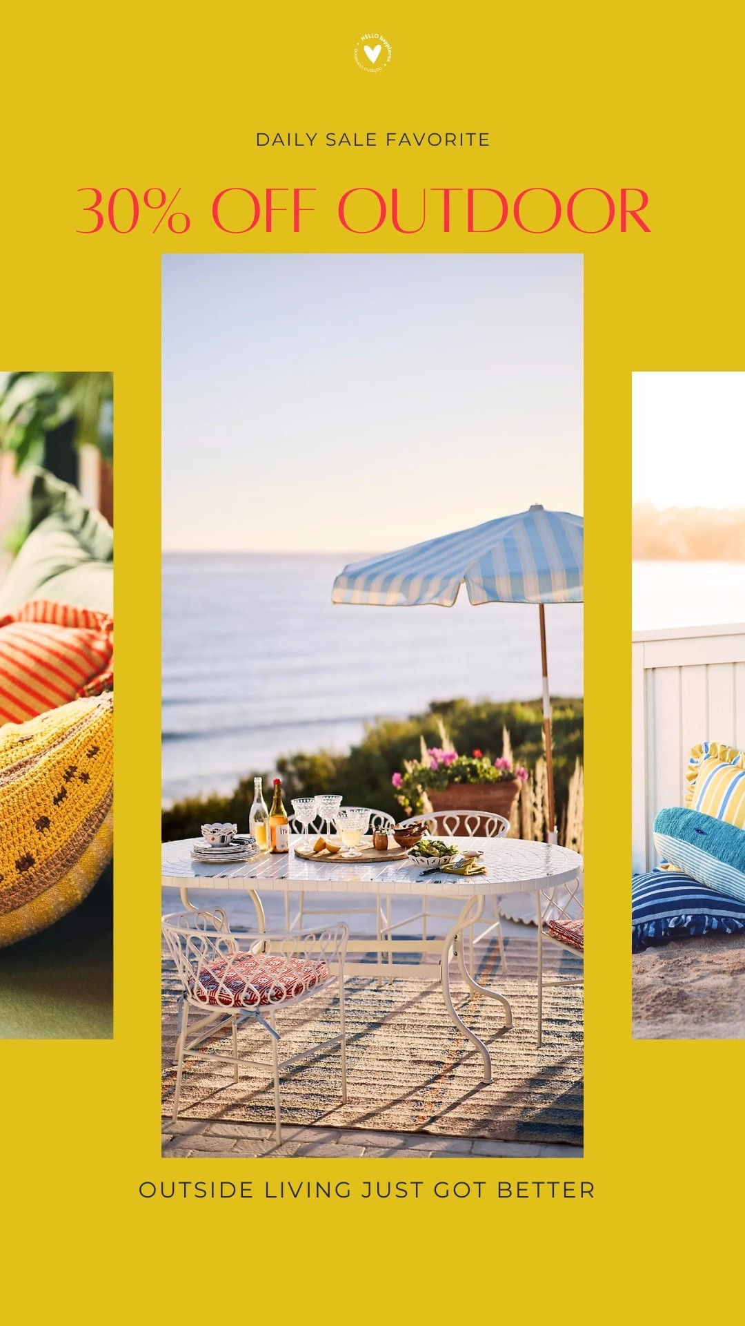 Outdoor season is officially here ☀️🍋 Patio favorites + backyard finds all 30% off

#LTKSaleAlert #LTKSeasonal #LTKHome