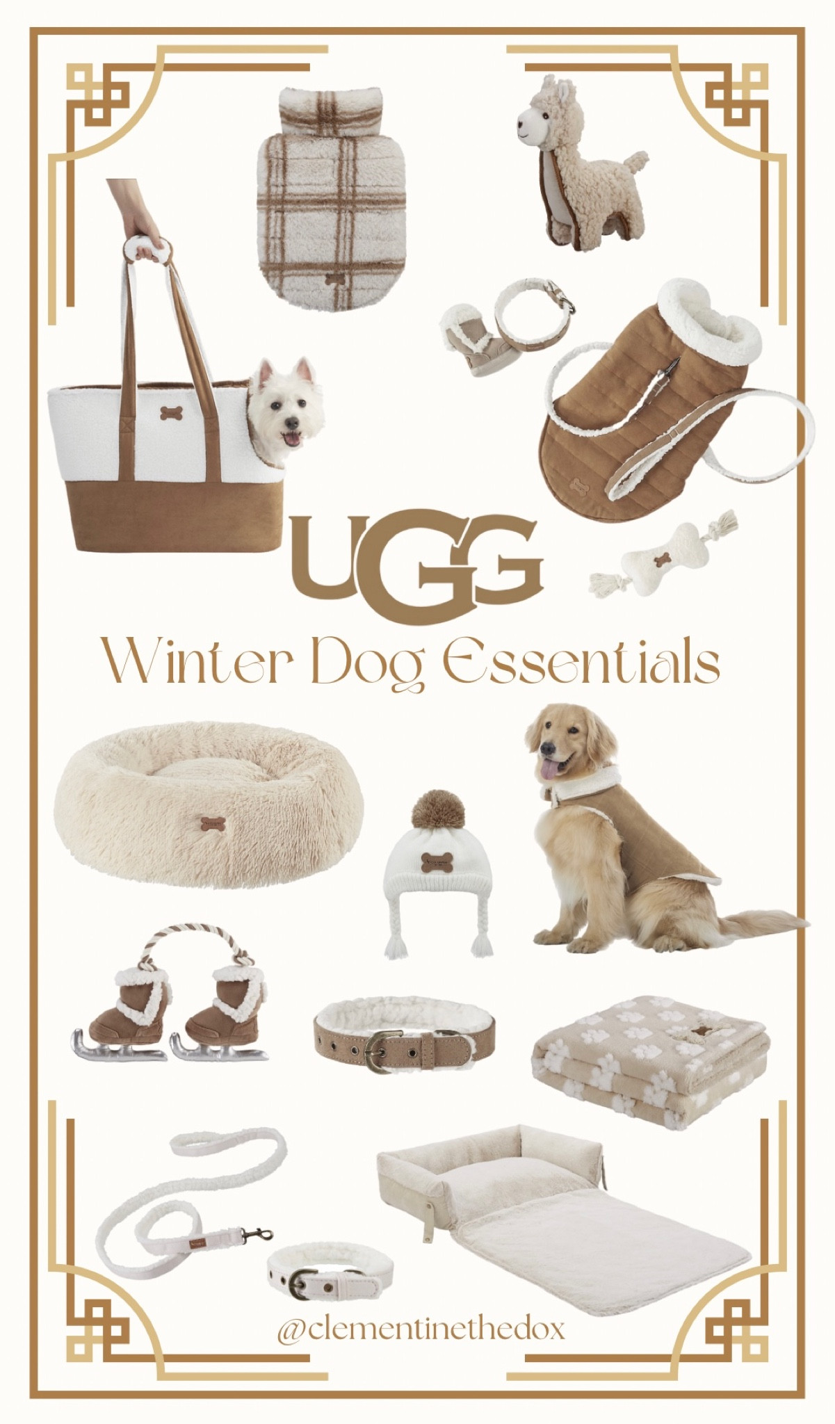 Ugg classic clearance sherpa pet blanket