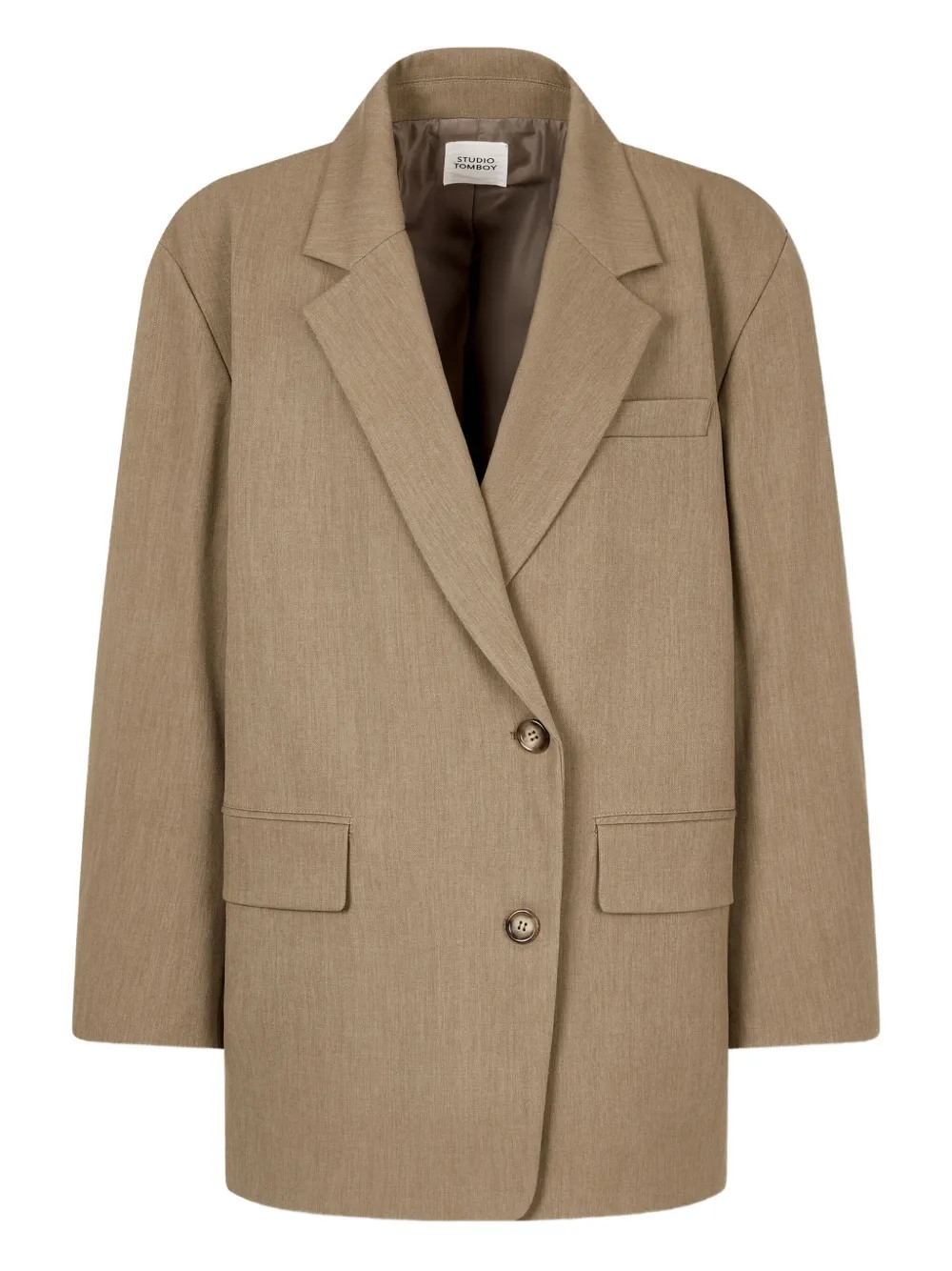 single-breasted pocket blazer | Farfetch Global