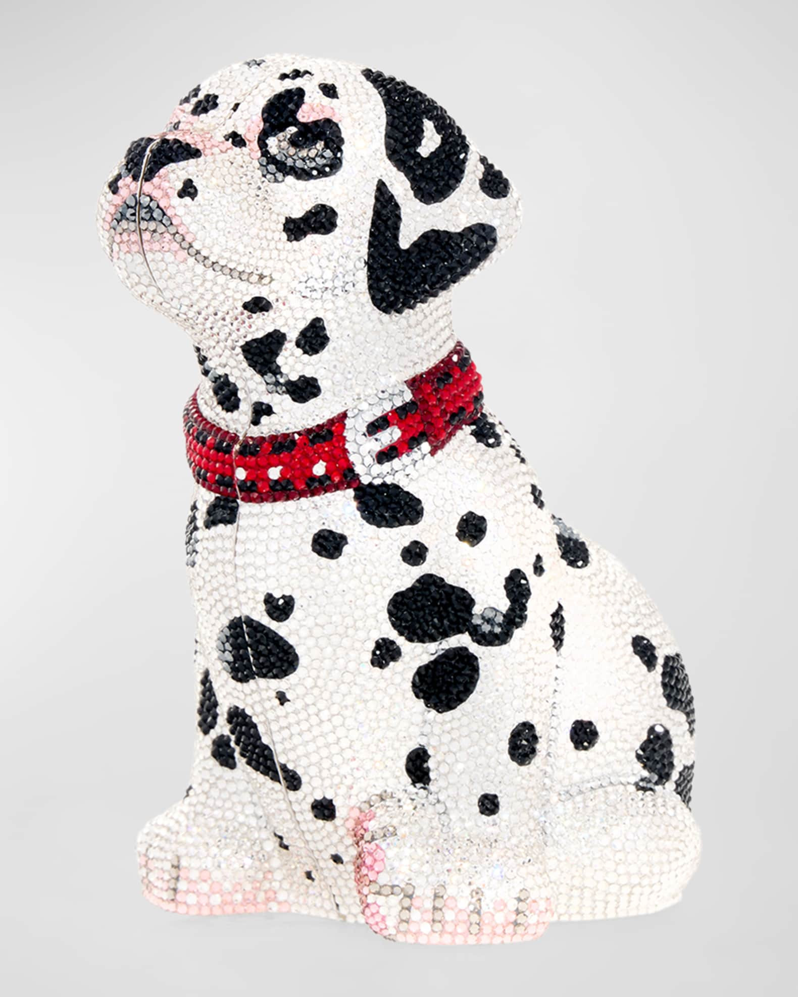 Luna Puppy Dog Minaudiere Clutch Bag | Neiman Marcus